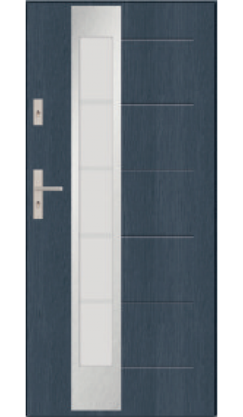 Drzwi stalowe T41 S37 Mastertherm 101 mm 
